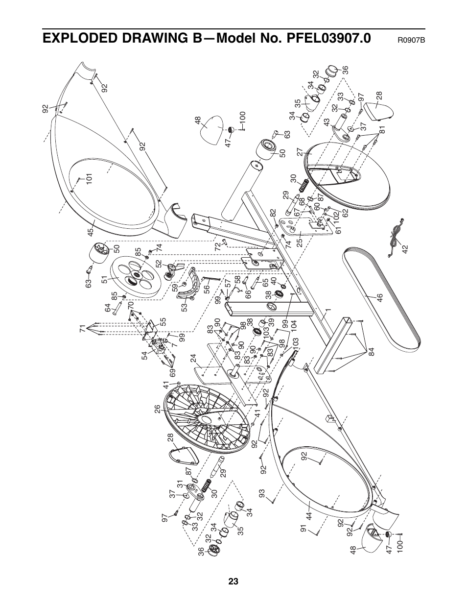 ProForm PFEL03907.0 User Manual | Page 23 / 24