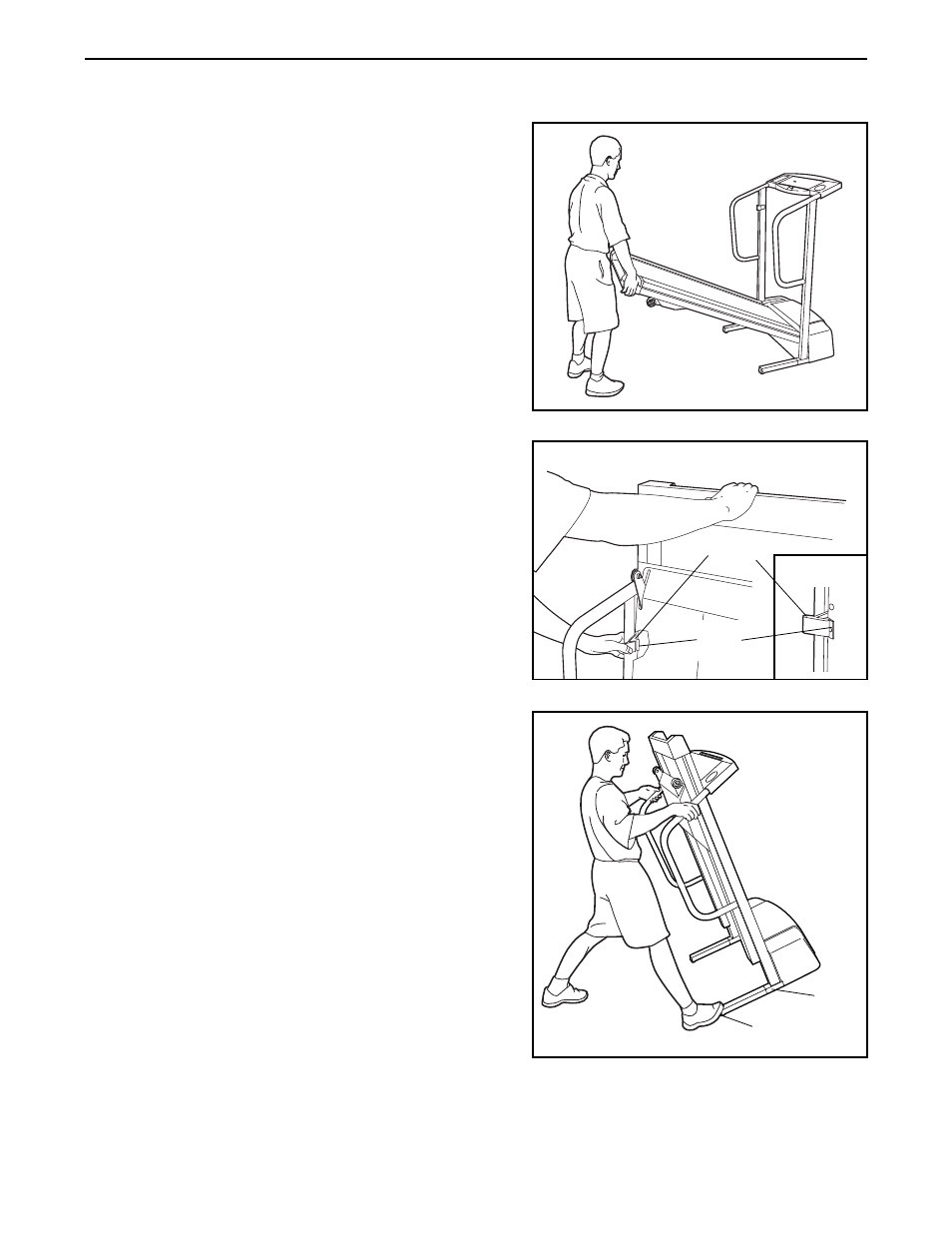 How to fold and move the treadmill | ProForm 385C PFTL39190 User Manual | Page 10 / 18