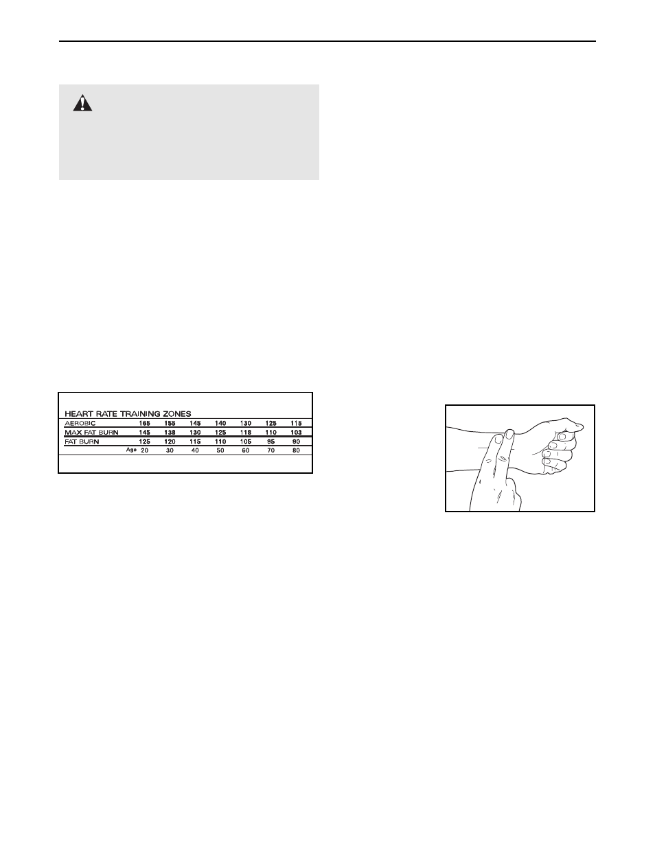 Conditioning guidelines, Warning | ProForm 385C PFTL39190 User Manual | Page 14 / 18