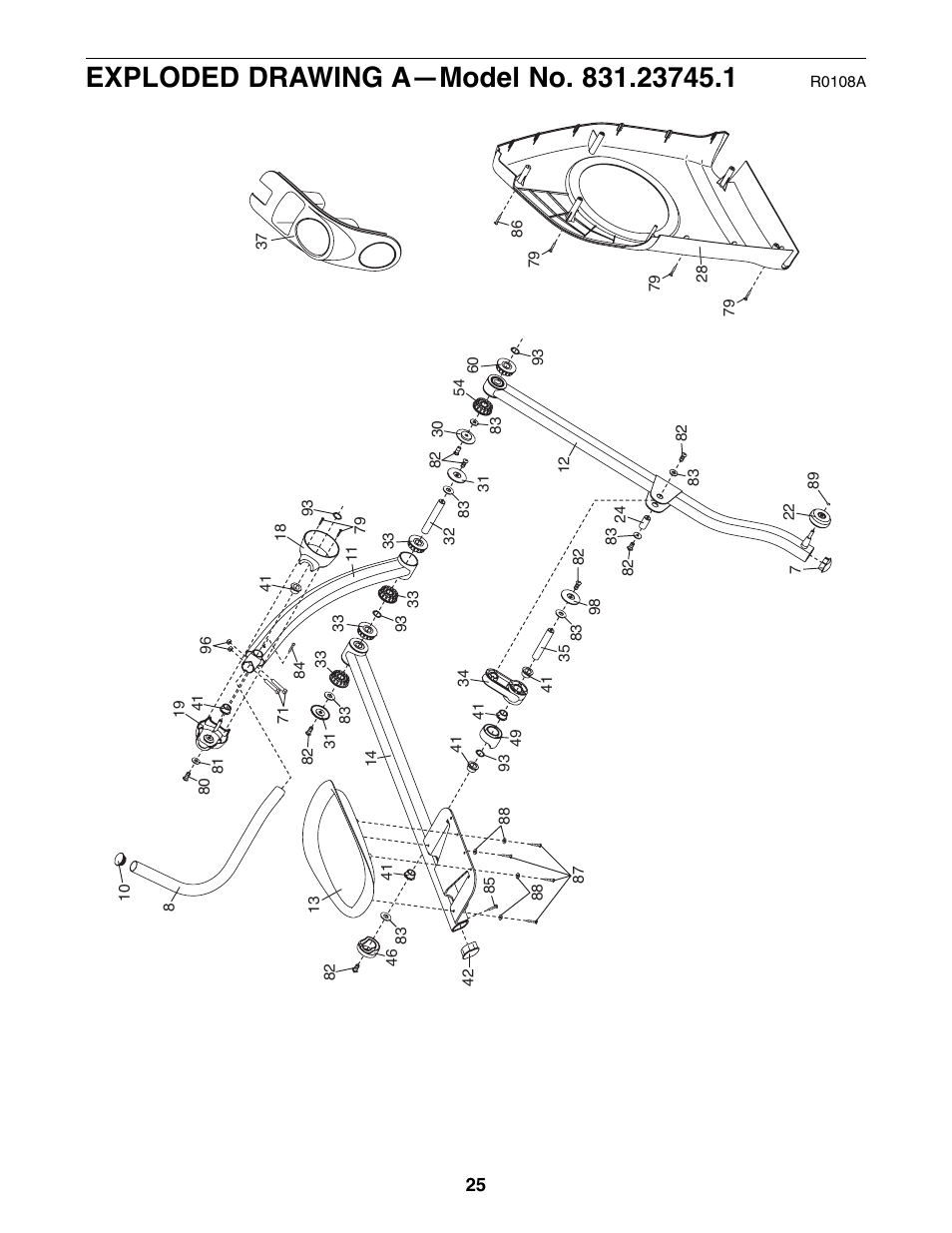 ProForm StrideClimber 831.23745.1 User Manual | Page 25 / 28