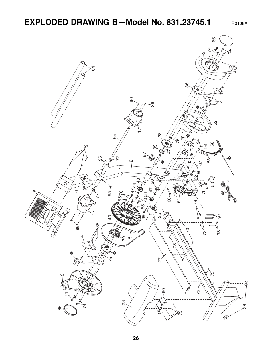 ProForm StrideClimber 831.23745.1 User Manual | Page 26 / 28