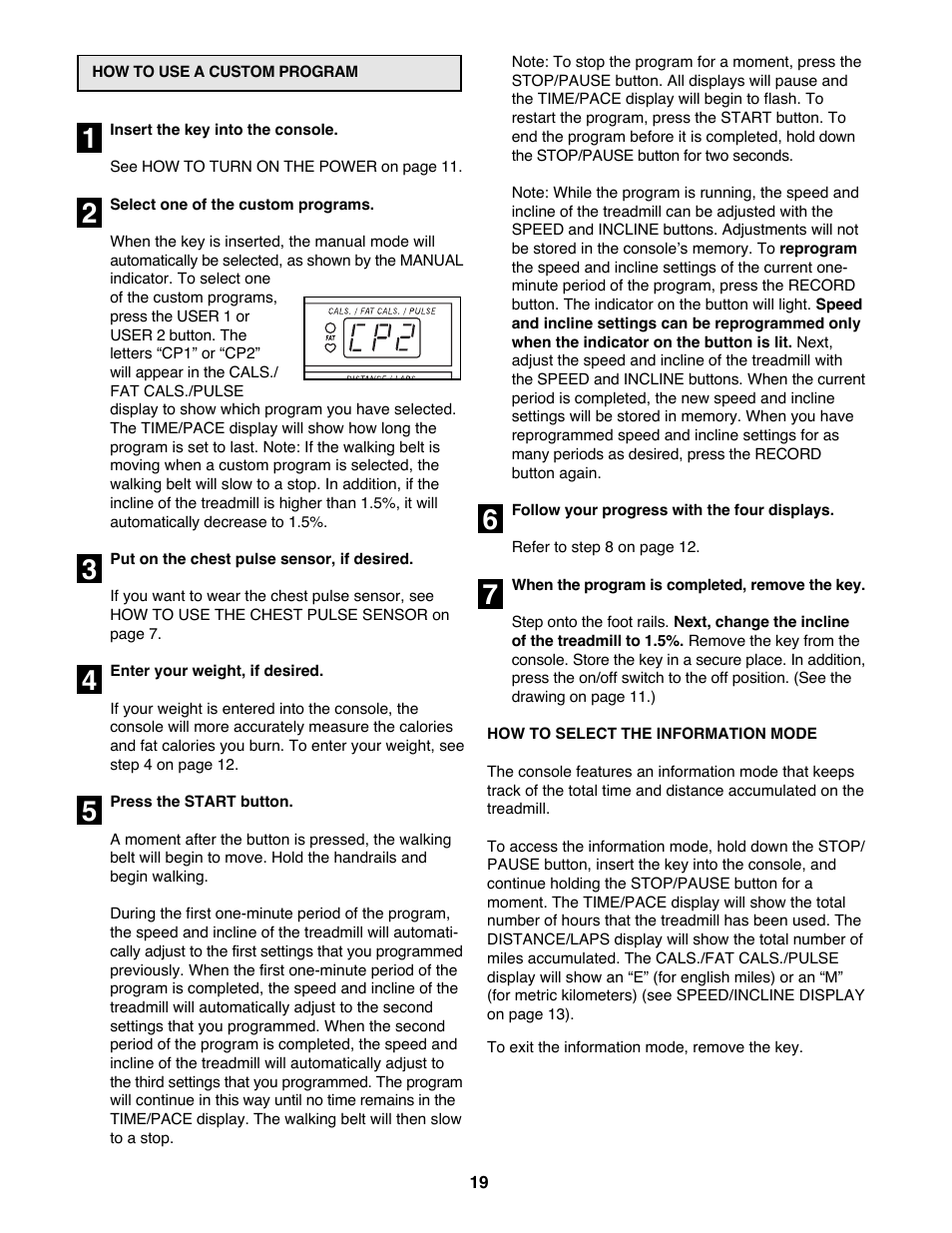 ProForm 831.297783 User Manual | Page 19 / 30