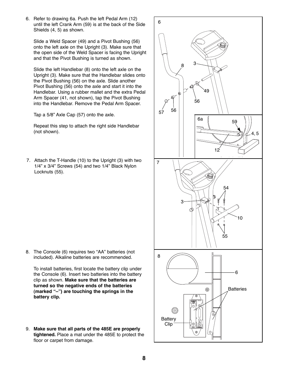 ProForm PFEL87077 User Manual | Page 8 / 16