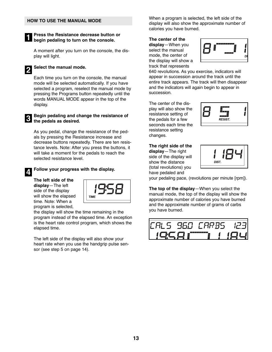 ProForm PFEL8947.0 User Manual | Page 13 / 28
