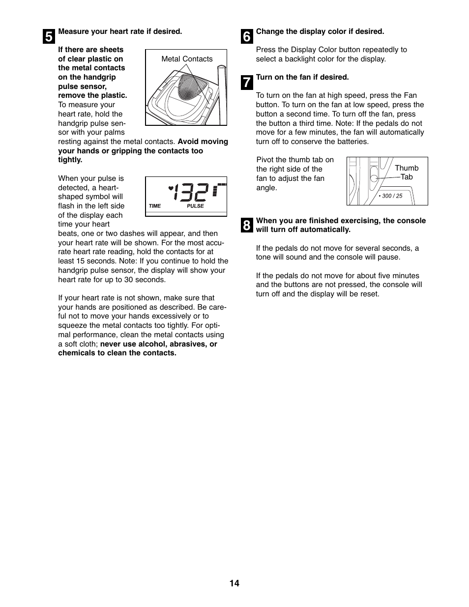 ProForm PFEL8947.0 User Manual | Page 14 / 28