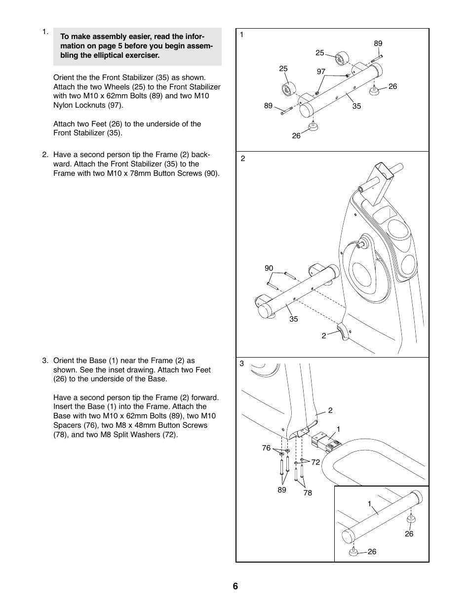 ProForm PFEL8947.0 User Manual | Page 6 / 28