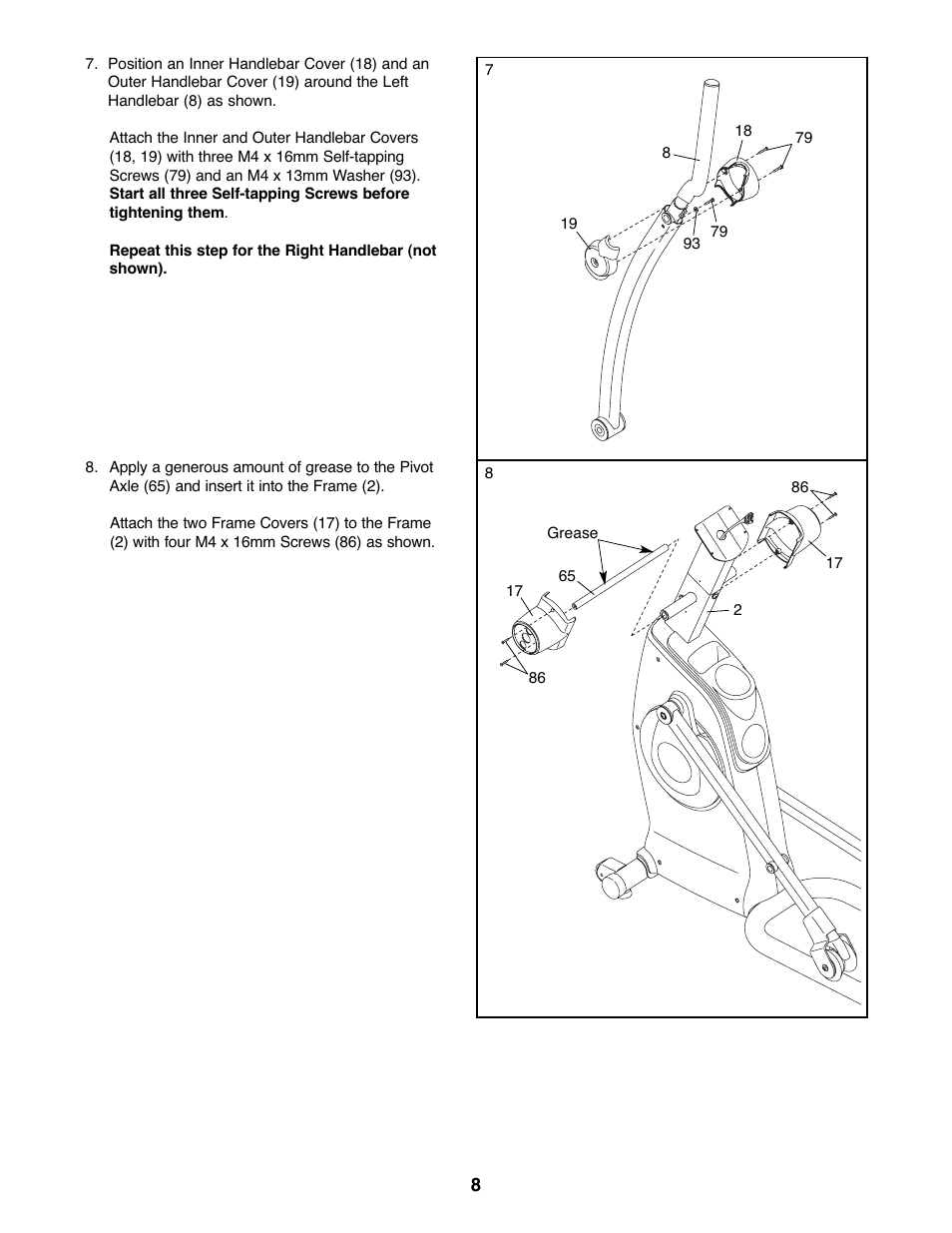 ProForm PFEL8947.0 User Manual | Page 8 / 28