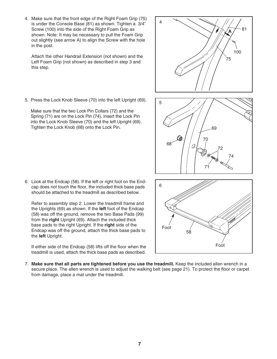 ProForm PFTL79102 User Manual | Page 7 / 26
