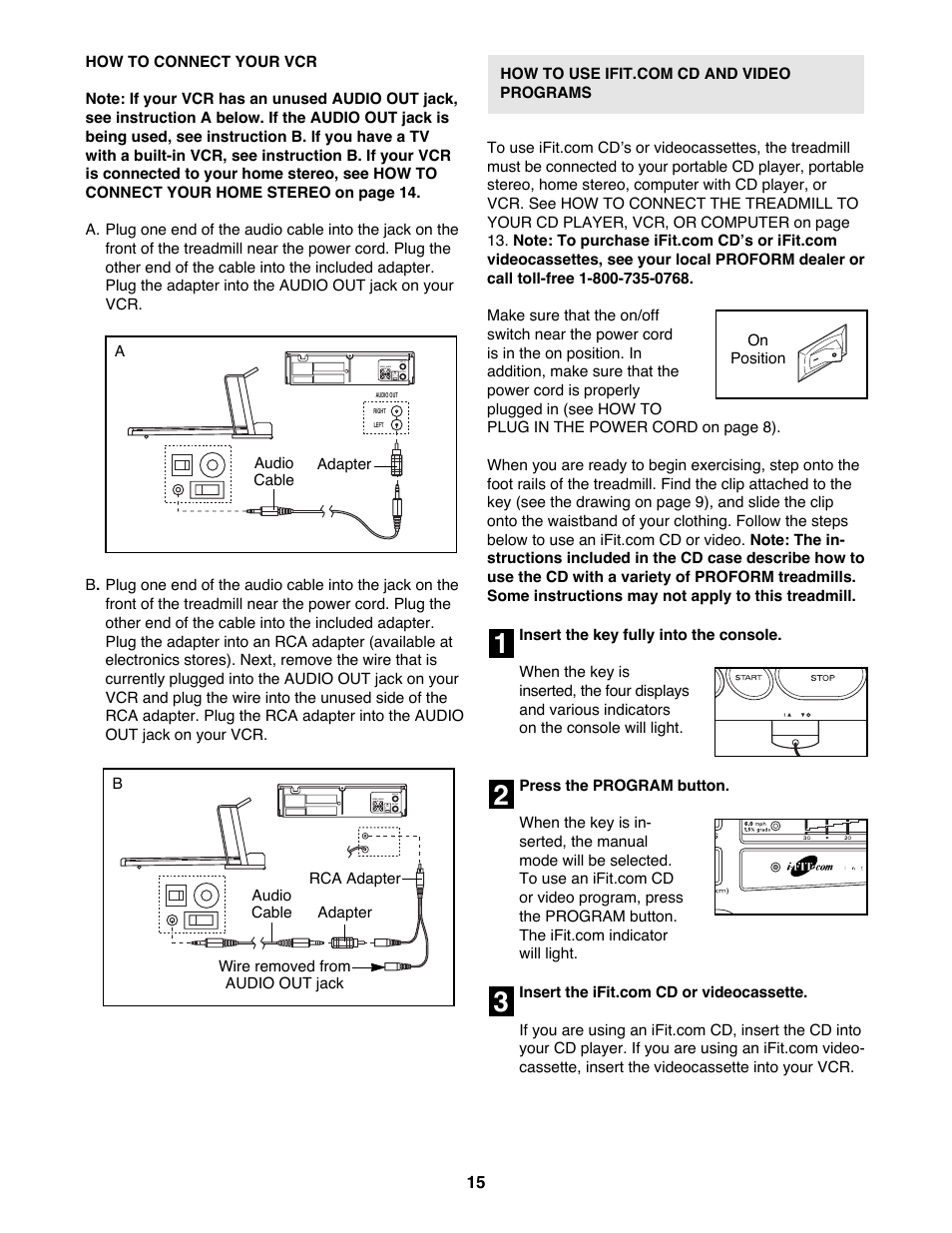 ProForm 831.299261 User Manual | Page 15 / 26