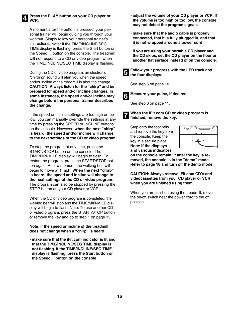 ProForm 831.299261 User Manual | Page 16 / 26