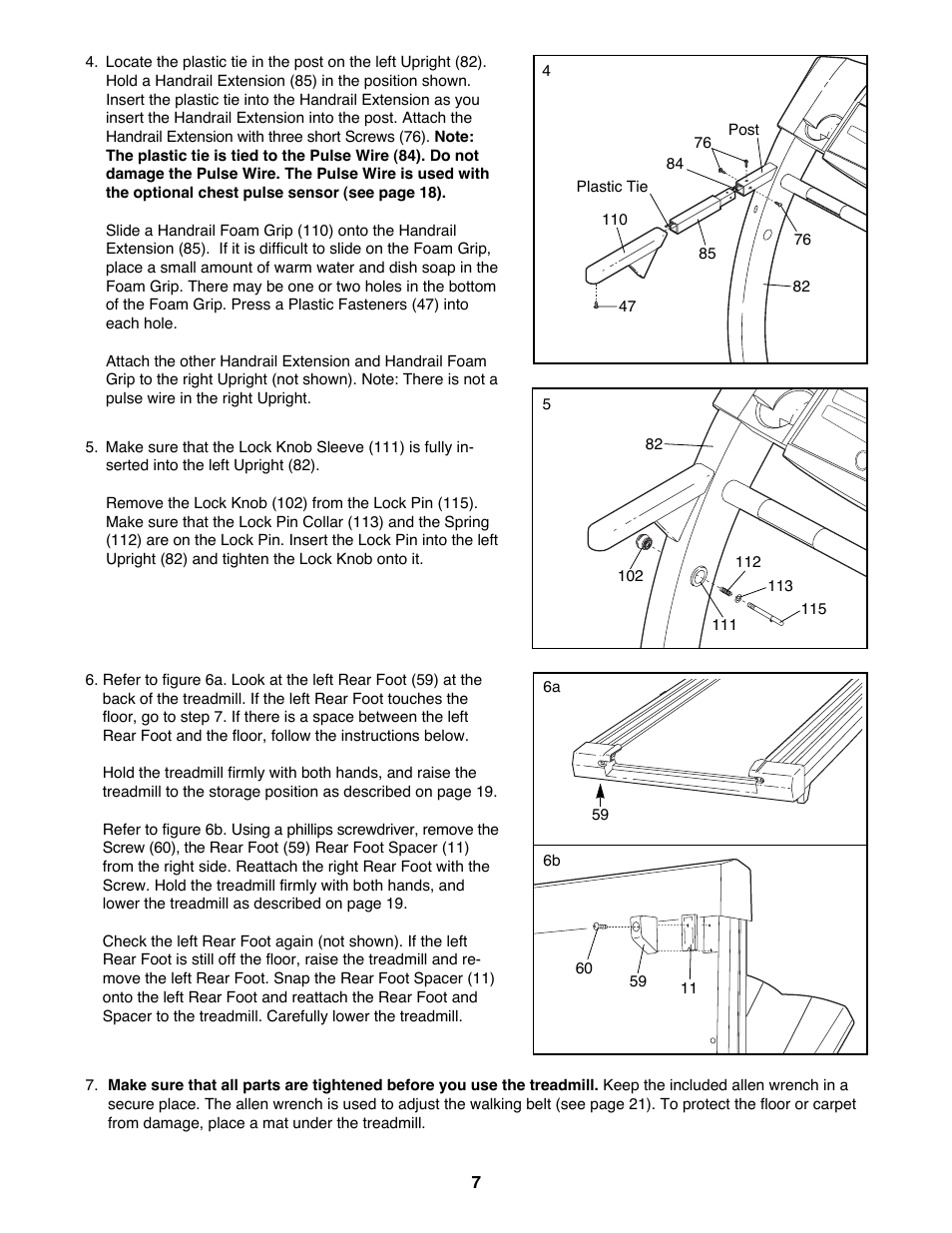 ProForm 831.299261 User Manual | Page 7 / 26