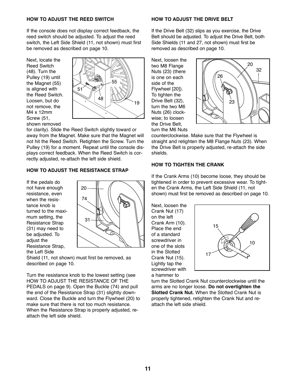 ProForm 831.285871 User Manual | Page 11 / 16