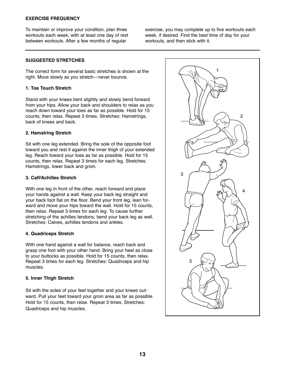 ProForm 831.285871 User Manual | Page 13 / 16