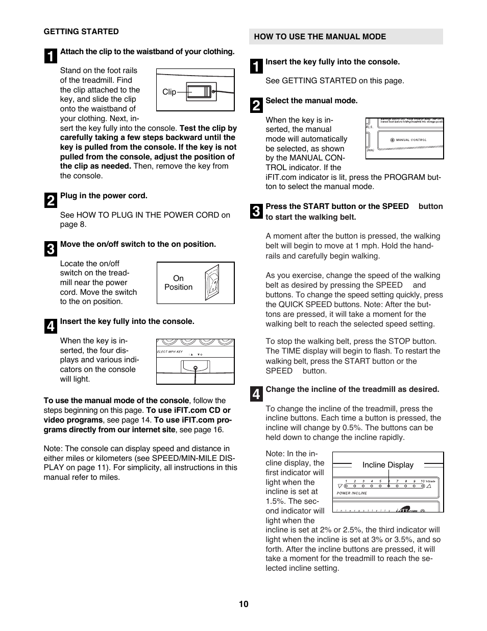 ProForm 635CW 831.299451 User Manual | Page 10 / 26