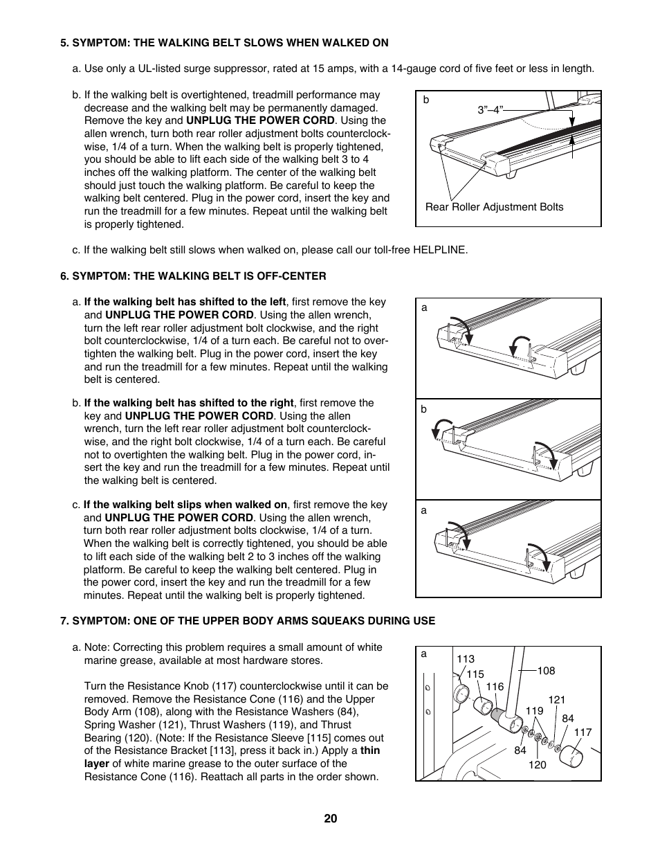 ProForm 635CW 831.299451 User Manual | Page 20 / 26