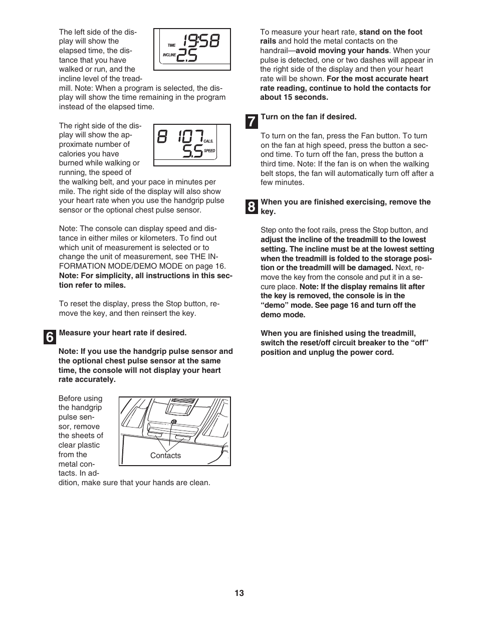 ProForm CrossTrainer PFTL59806.0 User Manual | Page 13 / 28