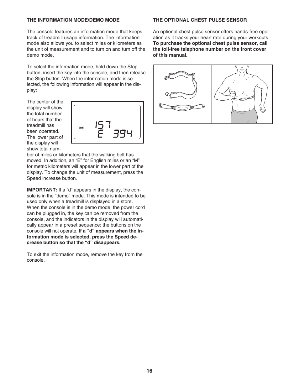 ProForm CrossTrainer PFTL59806.0 User Manual | Page 16 / 28