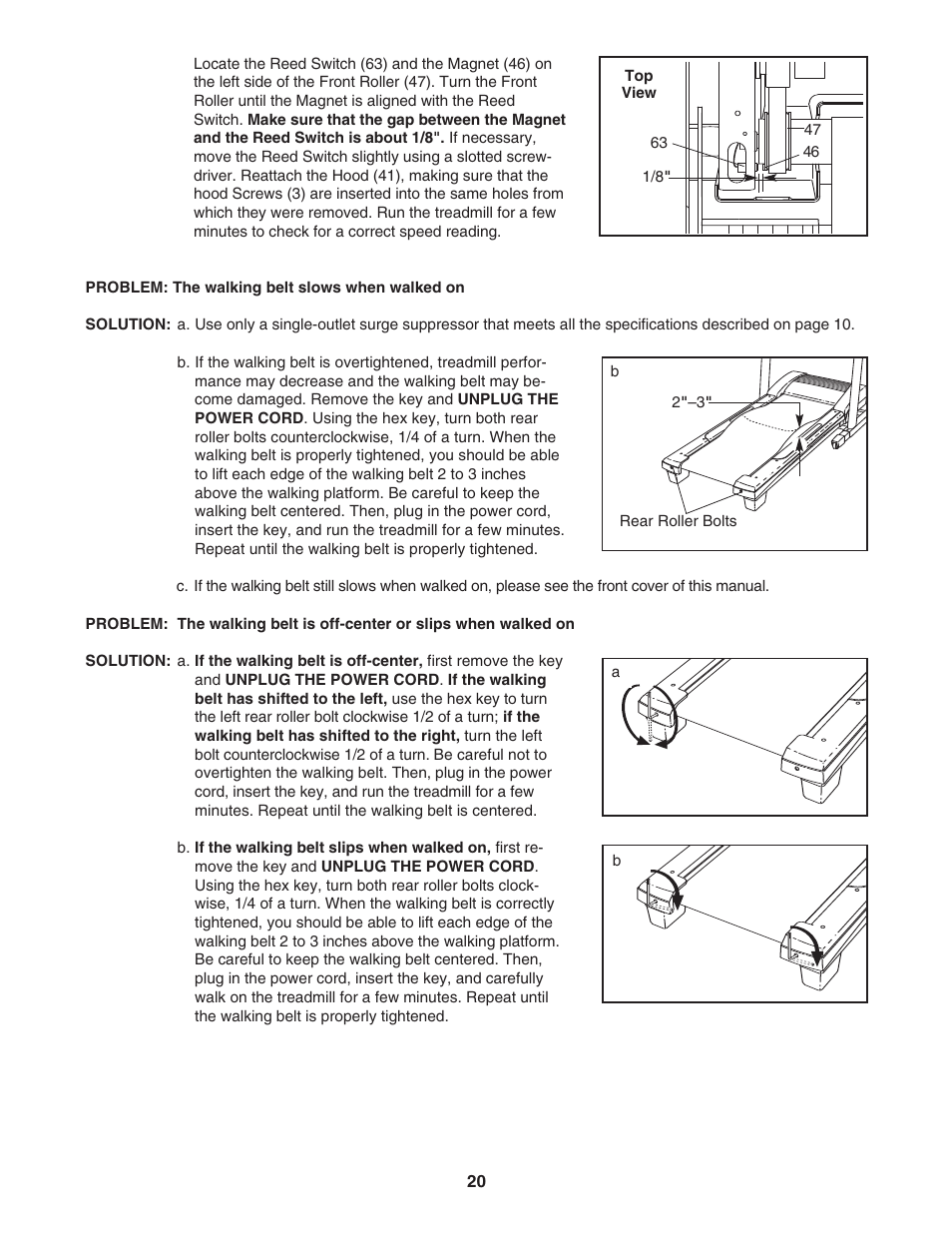 ProForm CrossTrainer PFTL59806.0 User Manual | Page 20 / 28