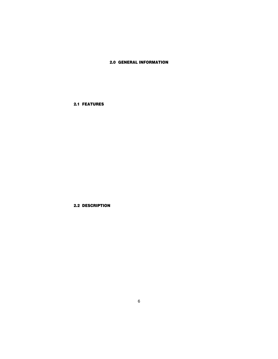 0 general information, 1 features, 2 description | General information, Features, Description | Patton electronic PATTON 2707/I User Manual | Page 6 / 24
