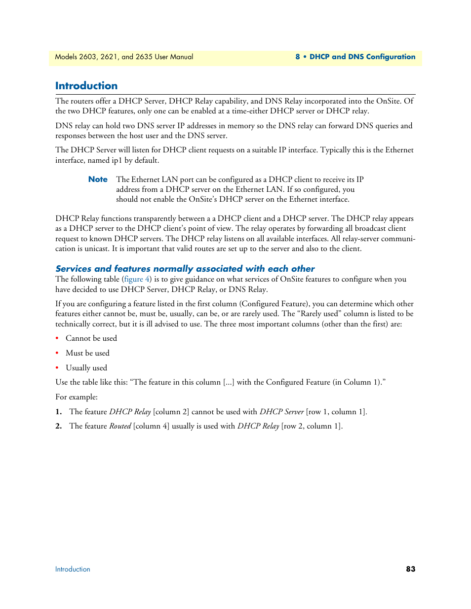 Introduction | Patton electronic ONSITE SERIES 2635 User Manual | Page 83 / 133