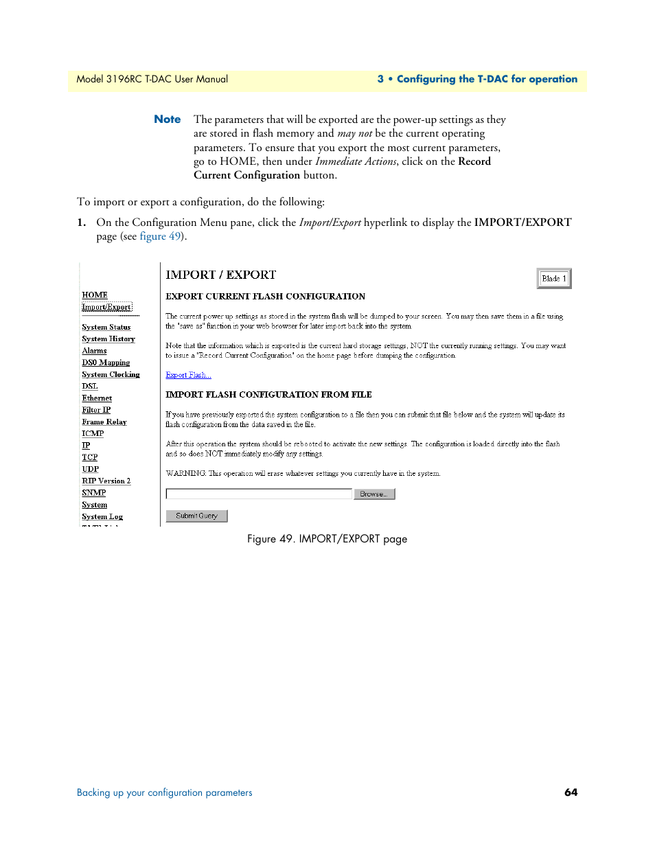 Patton electronic 3196RC User Manual | Page 64 / 93