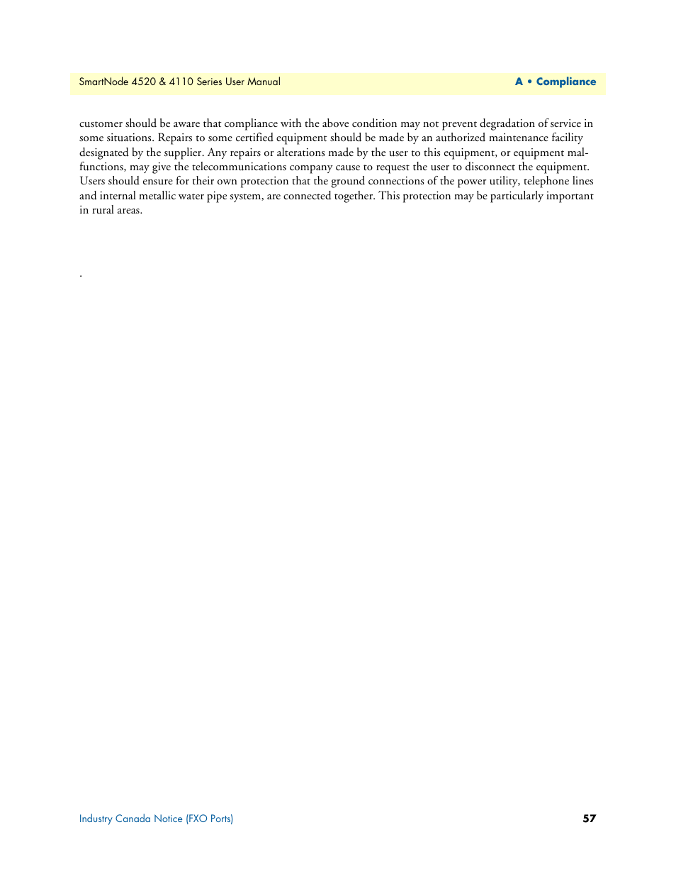 Patton electronic SMARTNODE 4110 User Manual | Page 57 / 78