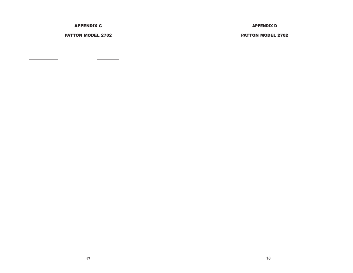 Patton electronic 2702 G.703 User Manual | Page 10 / 11