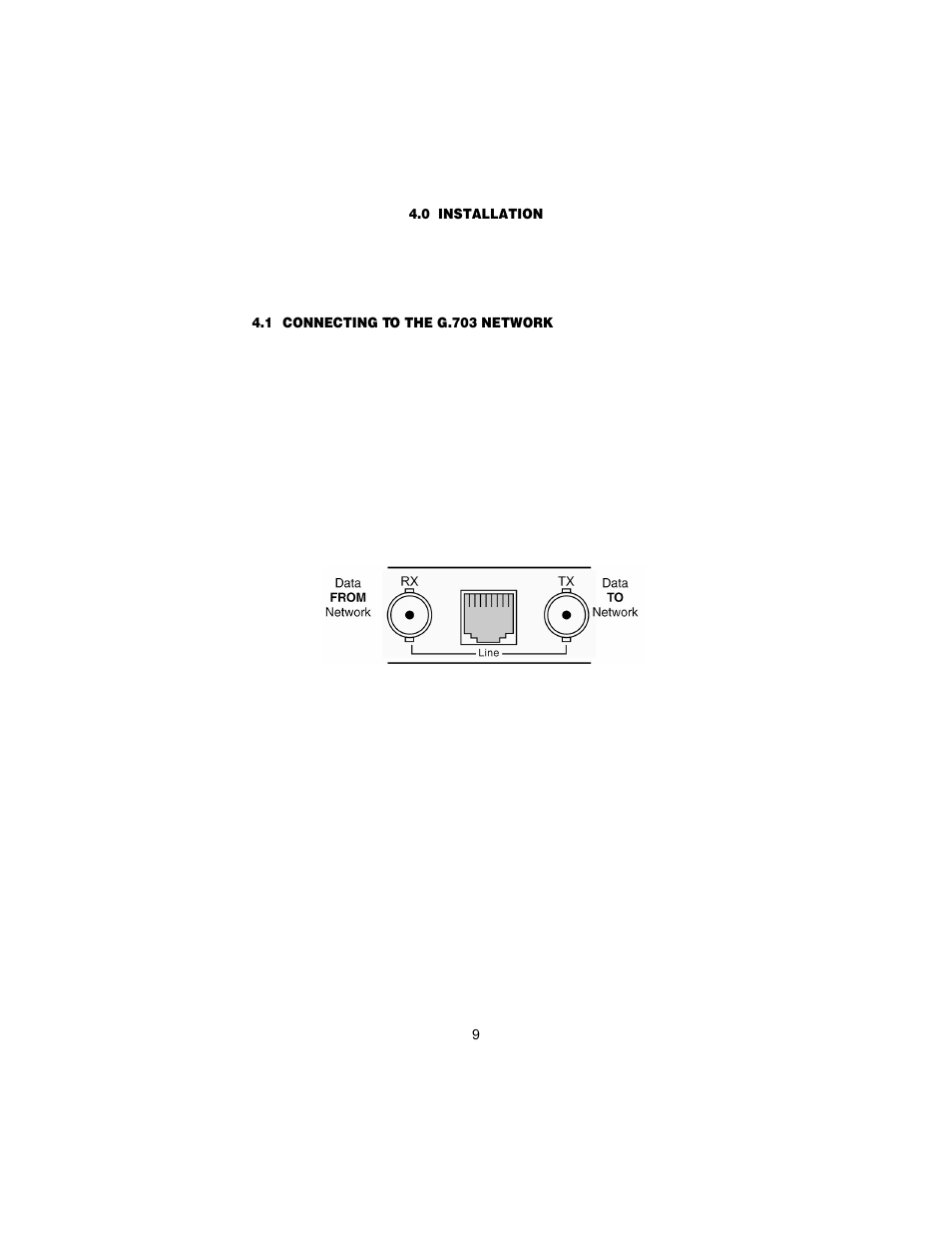 0 installation, 1 connecting to the g.703 network, Opening the case | Patton electronic X.21 Interfaces User Manual | Page 10 / 20