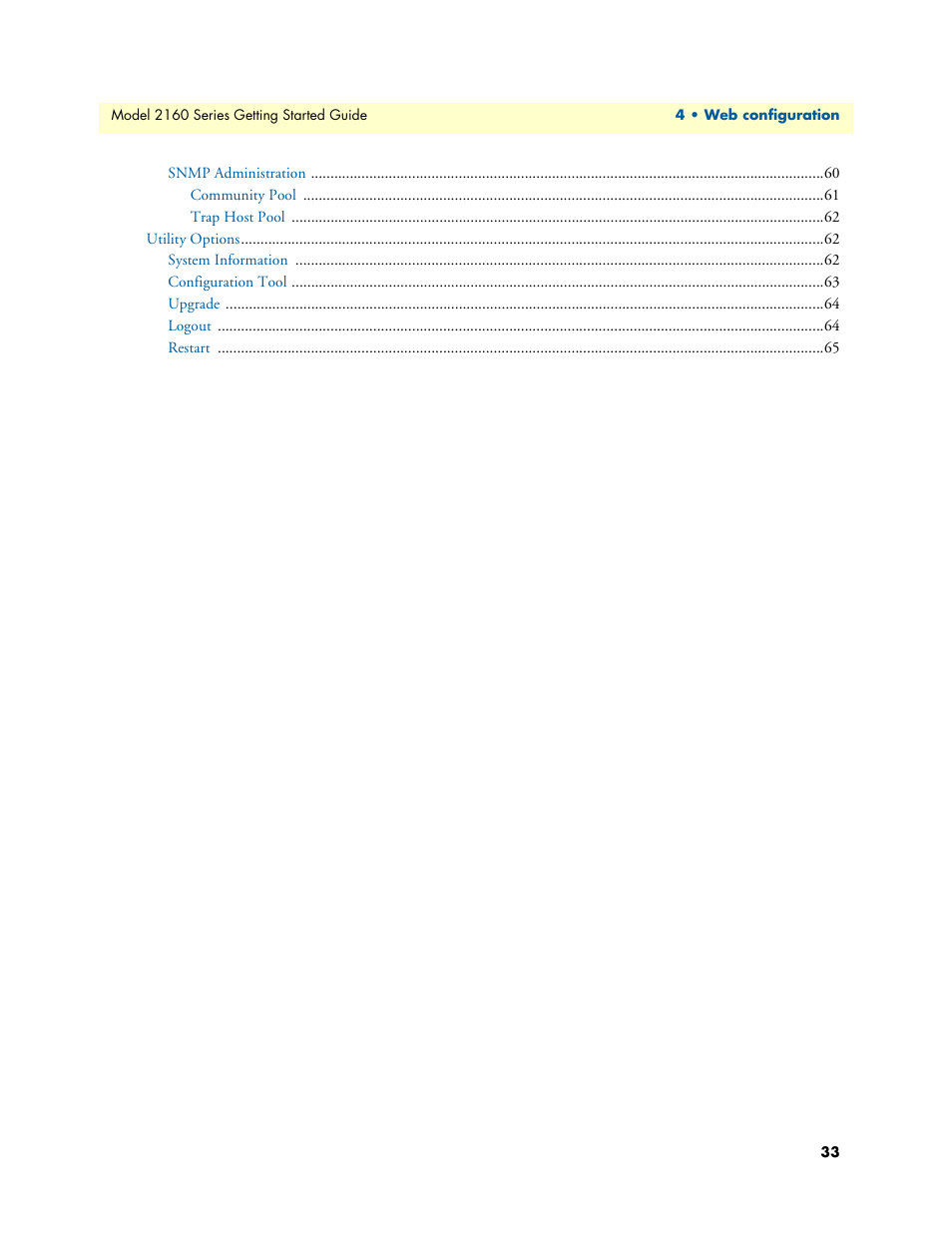 Patton electronic CopperLink 2160 Series User Manual | Page 33 / 107