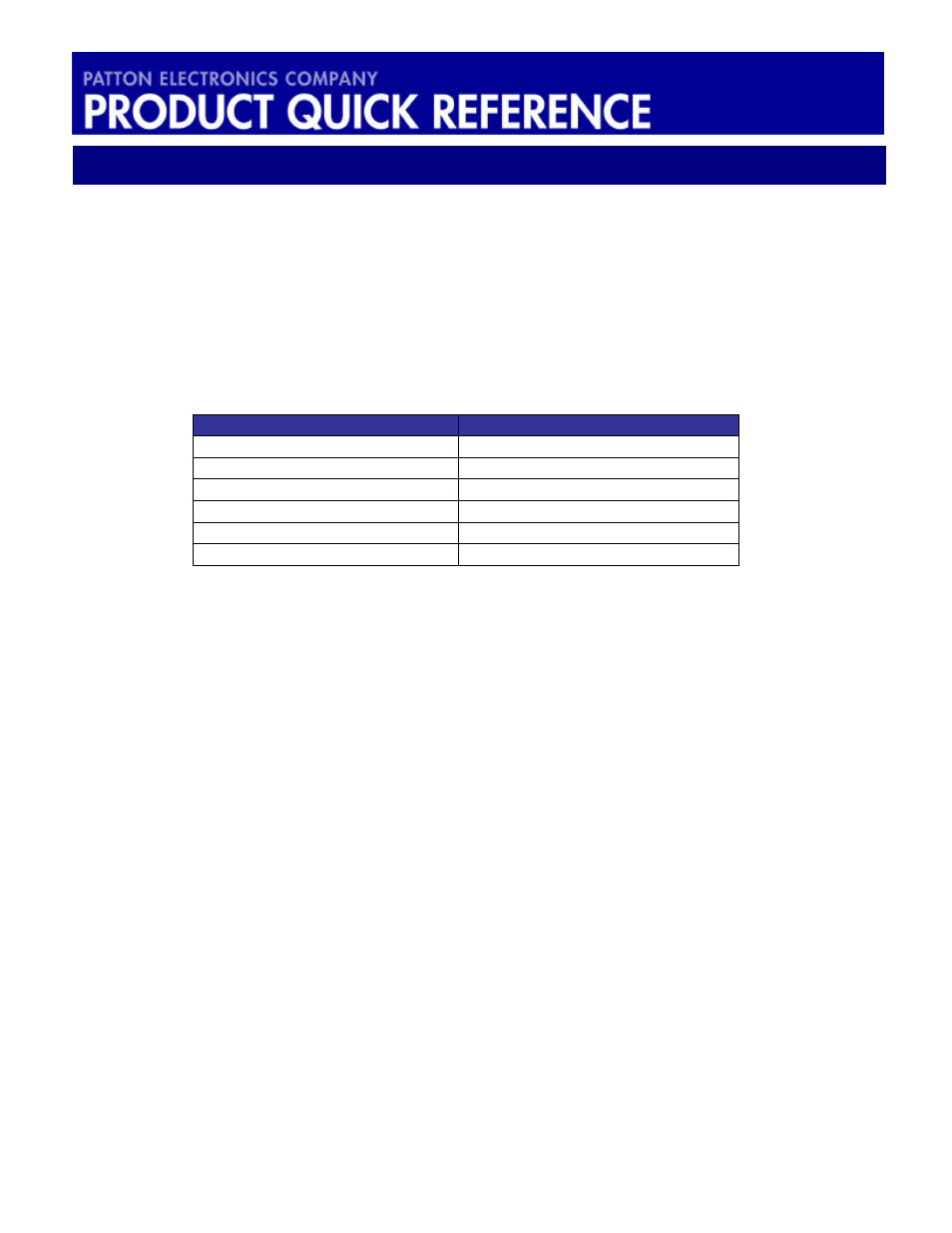 Faqs | Patton electronic 1058DVs User Manual | Page 3 / 5