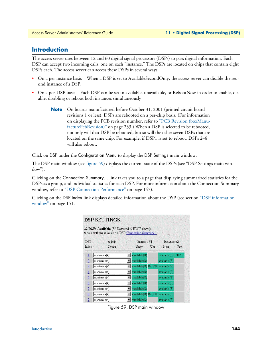 Introduction | Patton electronic 29XX User Manual | Page 144 / 326
