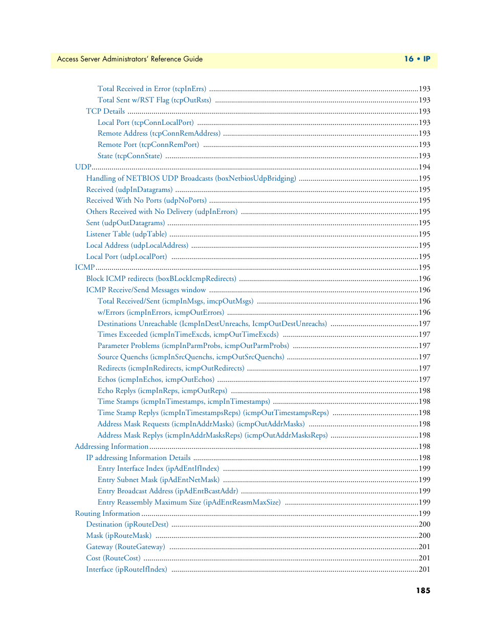 Patton electronic 29XX User Manual | Page 185 / 326