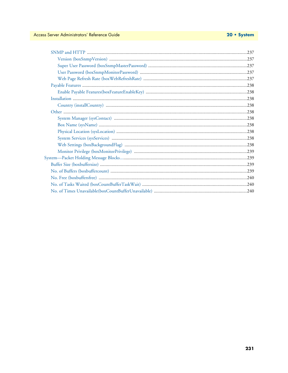 Patton electronic 29XX User Manual | Page 231 / 326