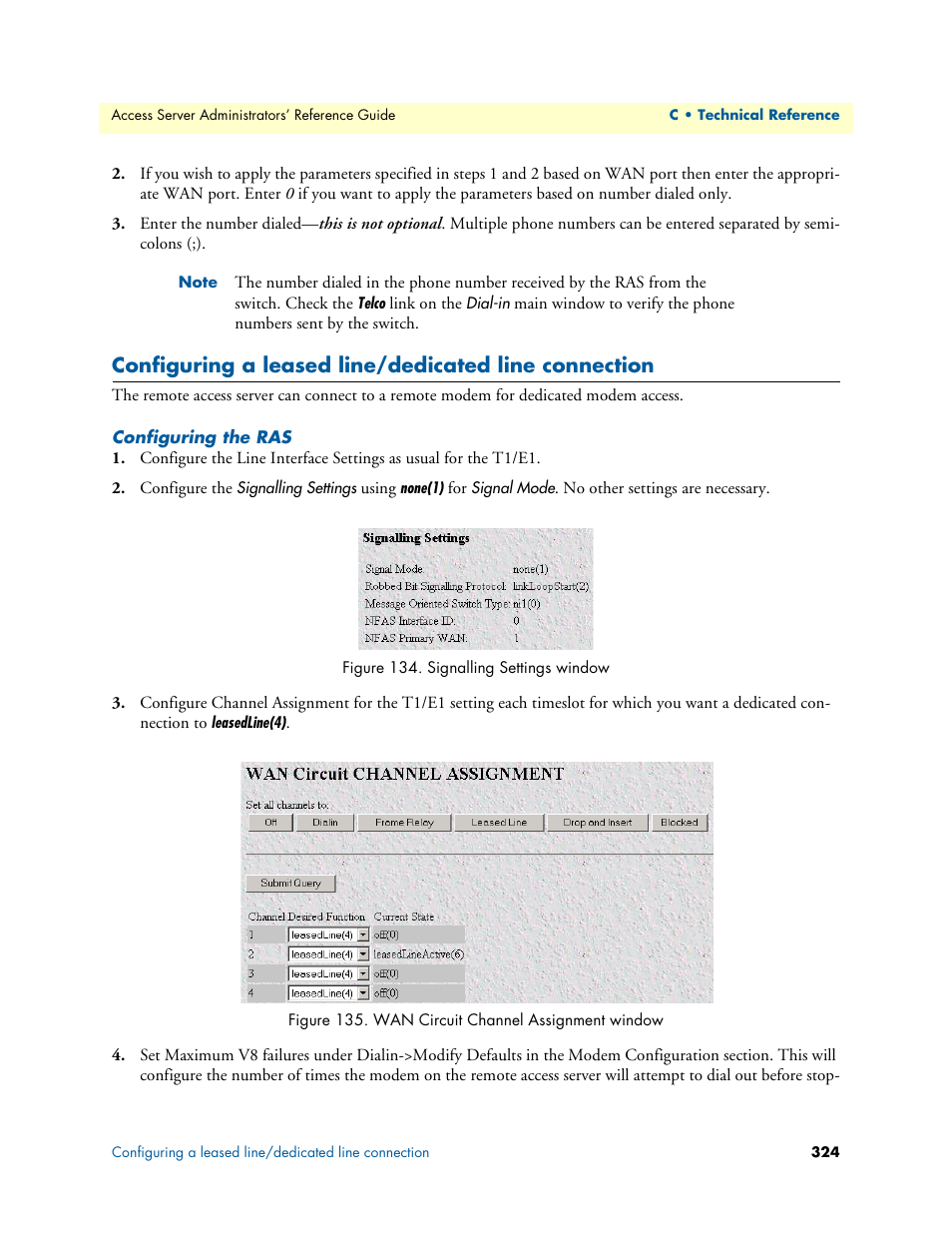 Configuring the ras | Patton electronic 29XX User Manual | Page 324 / 326