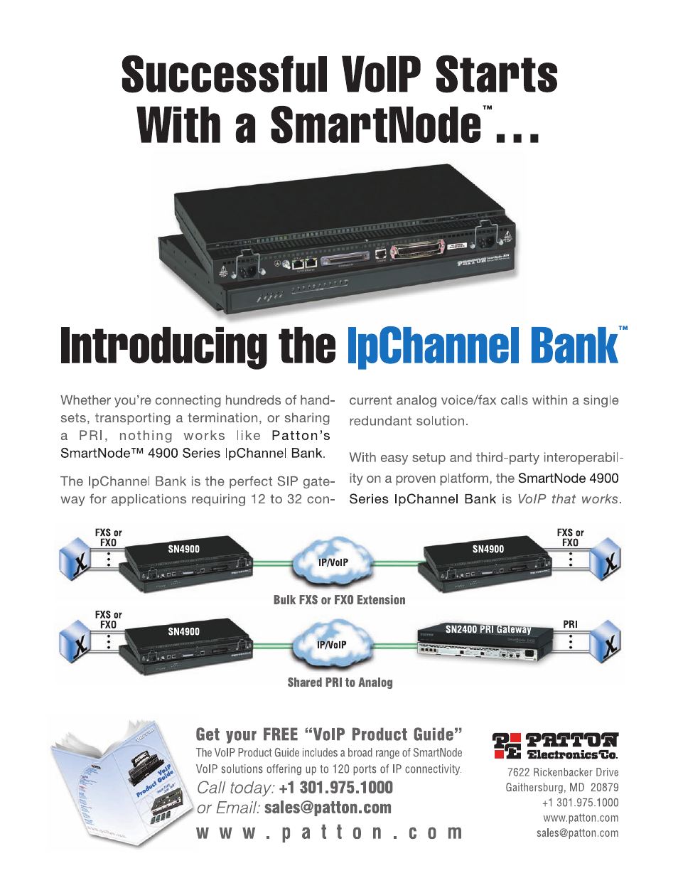 Patton electronic SN483X User Manual | Page 24 / 30