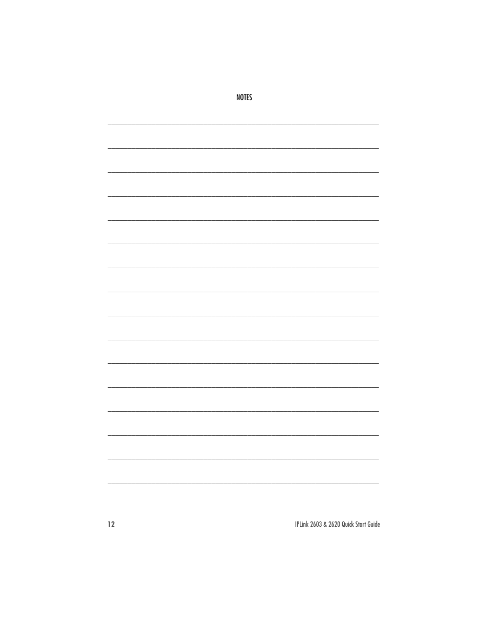 Patton electronic 2620 User Manual | Page 12 / 12