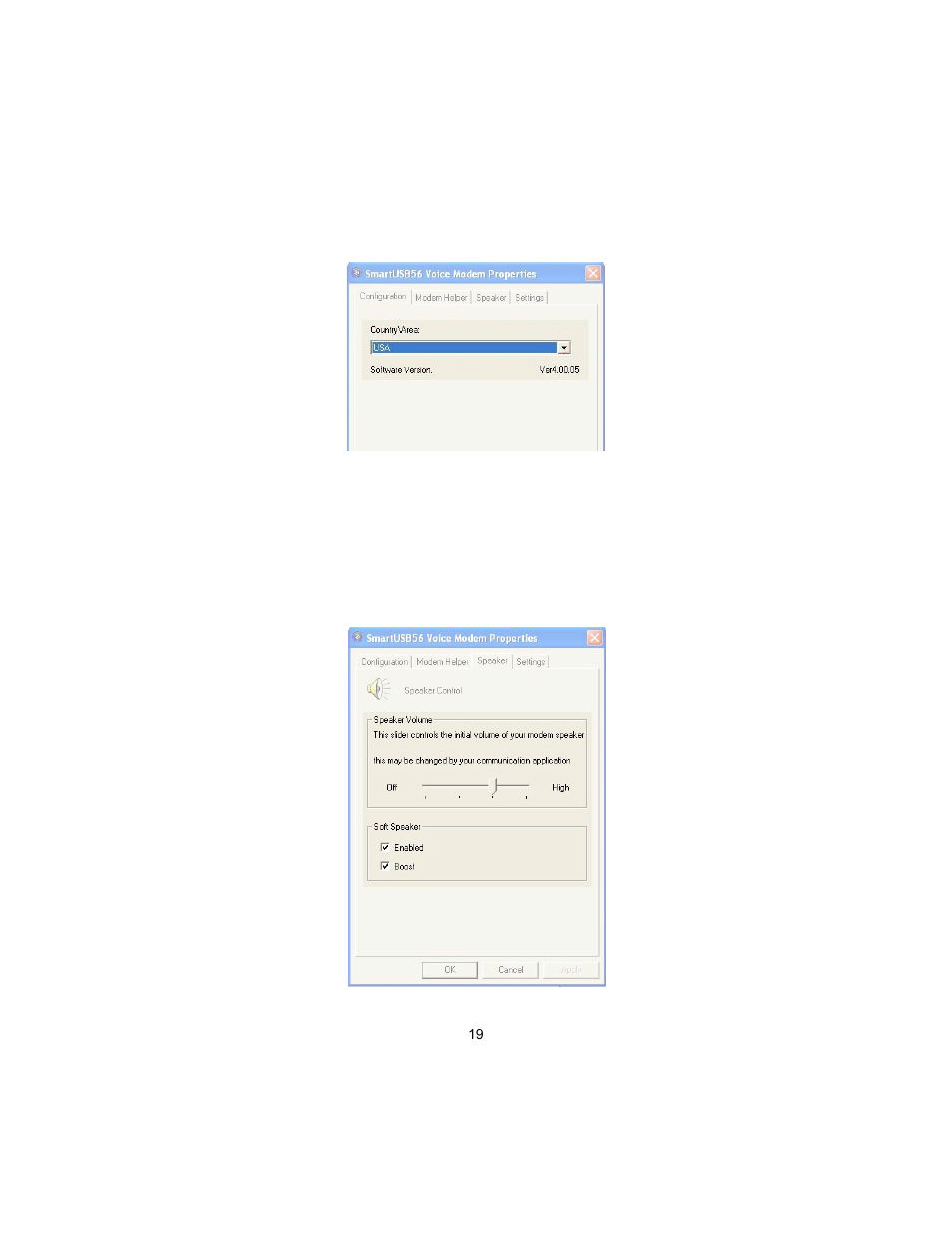 Enabling the speaker (optional) | Patton electronic USB User Manual | Page 19 / 28