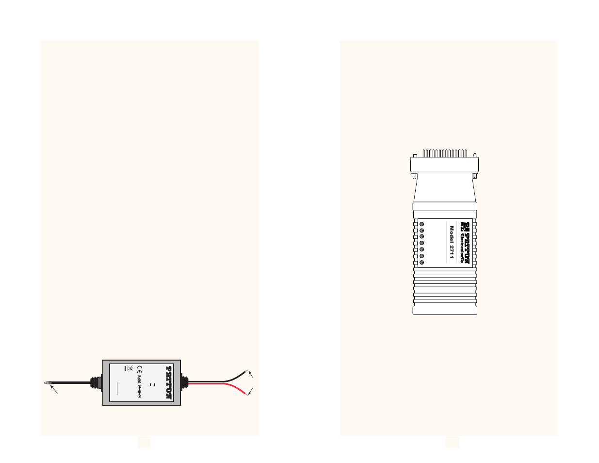 Made in china by sunny | Patton electronic Model 2711 User Manual | Page 9 / 13