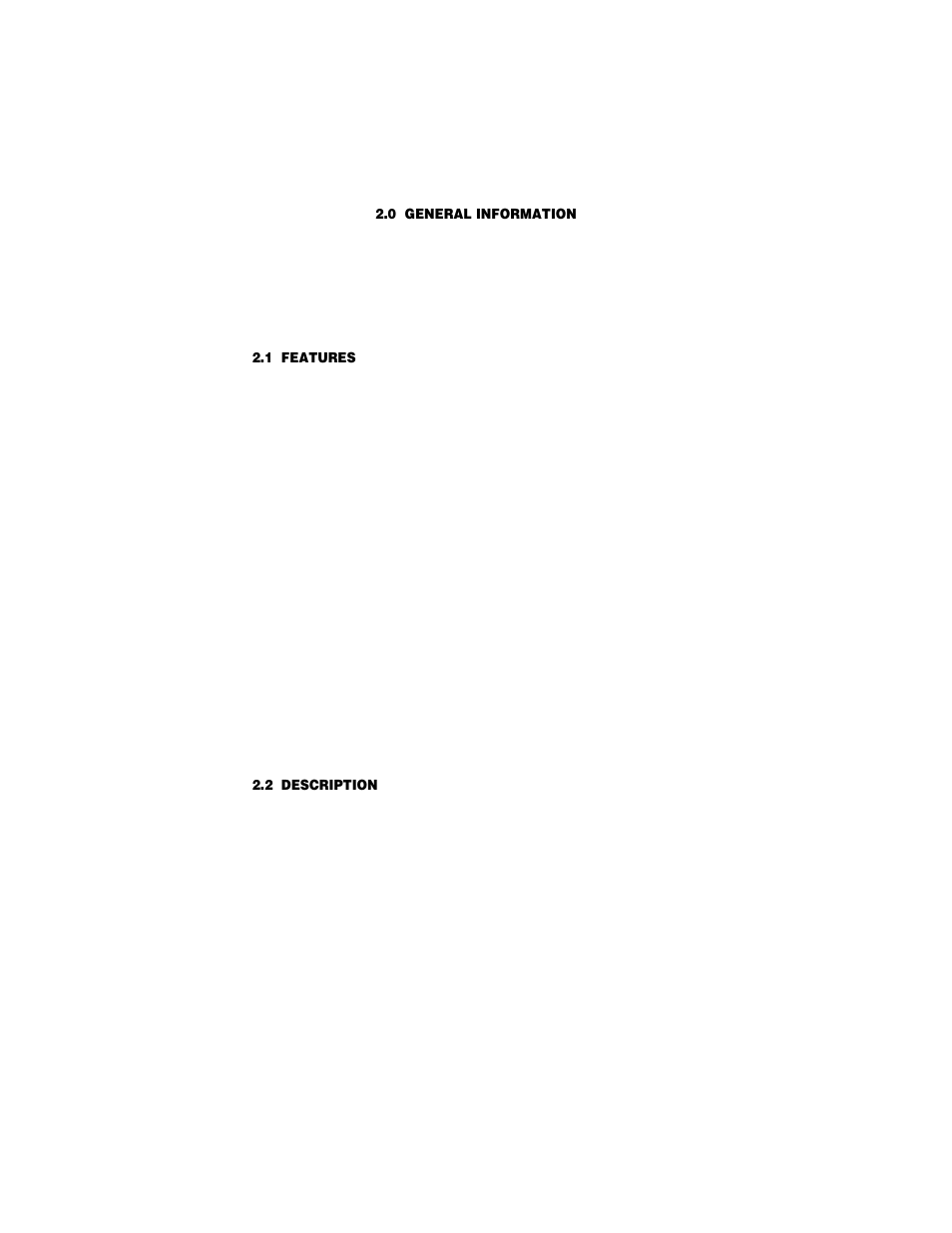 0 general information, 1 features, 2 description | General information, Features, Description | Patton electronic 2701/B User Manual | Page 6 / 28