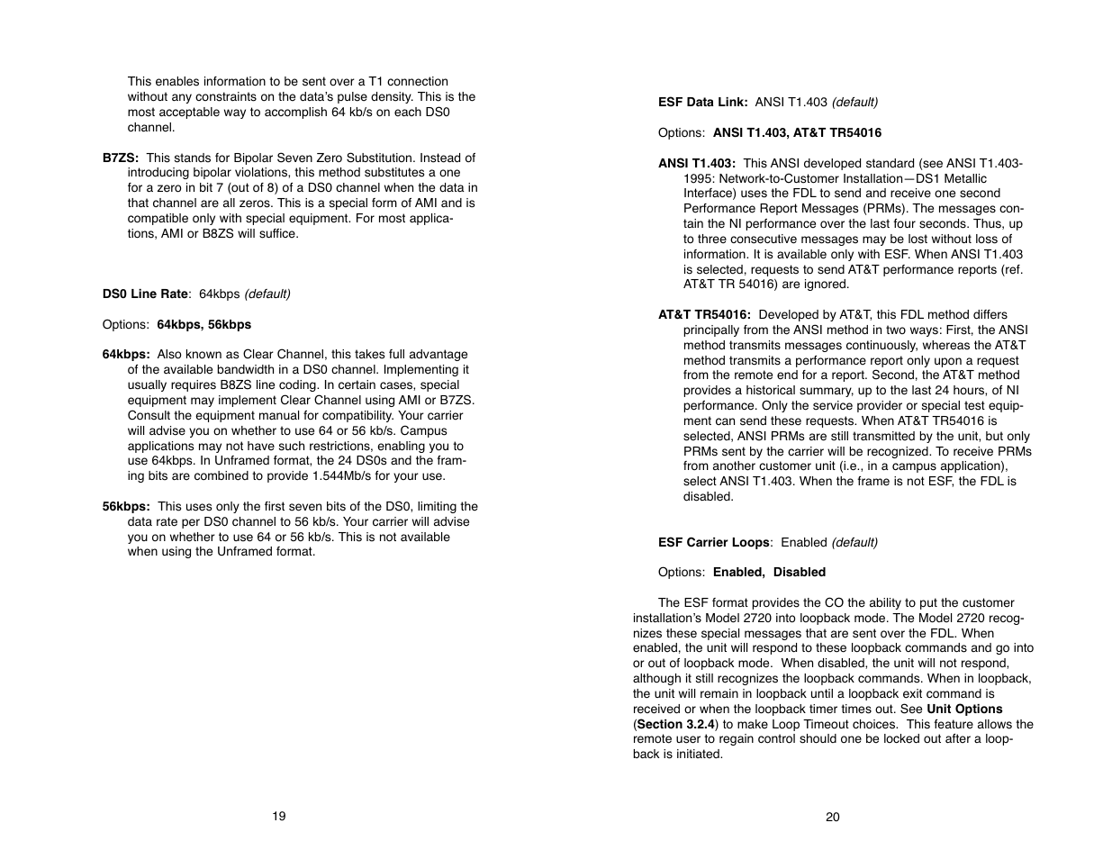 Patton electronic 2720/I Series User Manual | Page 20 / 48