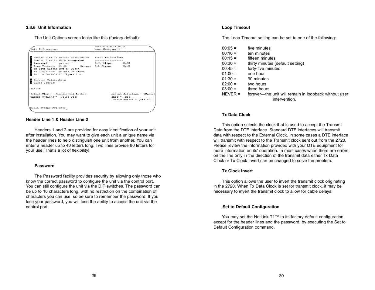 Patton electronic 2720/I Series User Manual | Page 31 / 48