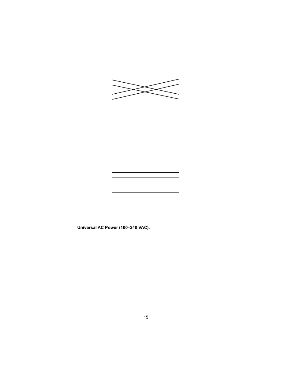 Connecting the 10base-t ethernet port to a hub, Power connection, Universal ac power (100–240 vac) | Patton electronic MODEL 2707/I User Manual | Page 15 / 24