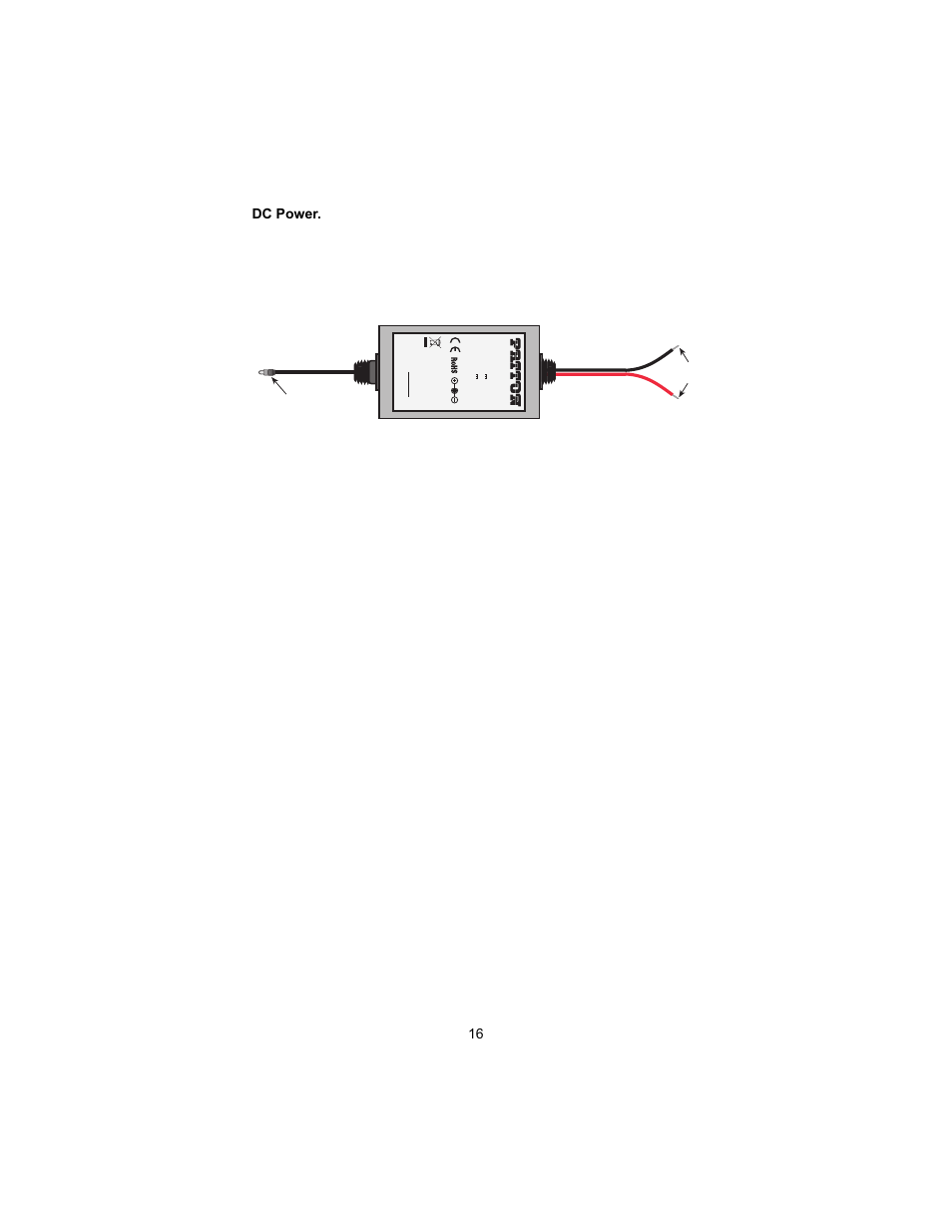 Dc power, Made in china by sunny | Patton electronic MODEL 2707/I User Manual | Page 16 / 24