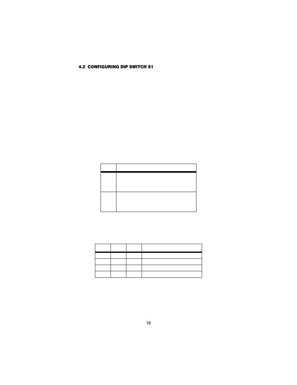 2 configuring dip switch s1, Switch s1-1: ethernet auto sense, Switches s1-2 and s1-4: data rate | Configuring dip switch s1 | Patton electronic 2158 User Manual | Page 16 / 28
