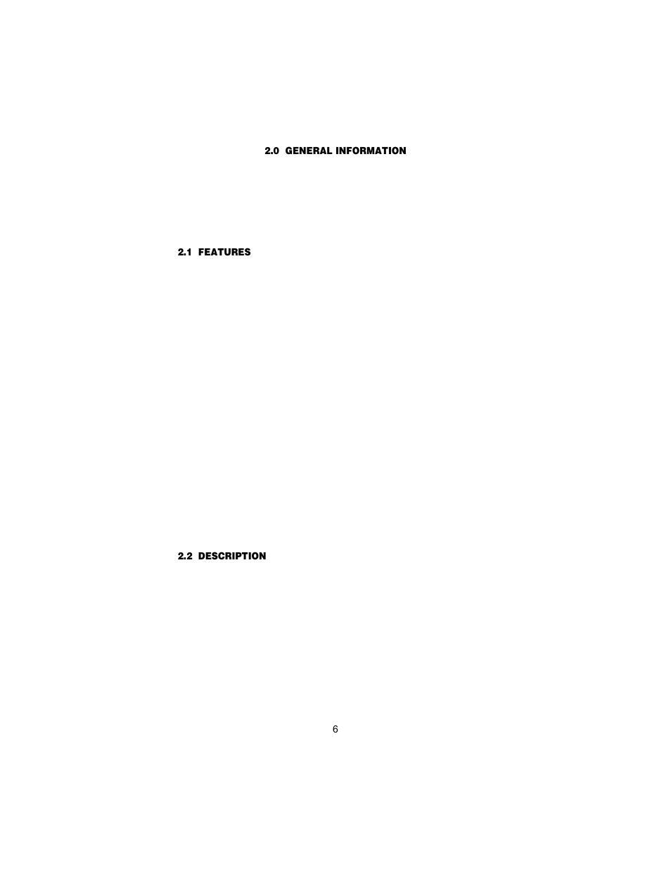 0 general information, 1 features, 2 description | General information, Features, Description | Patton electronic 2158 User Manual | Page 6 / 28