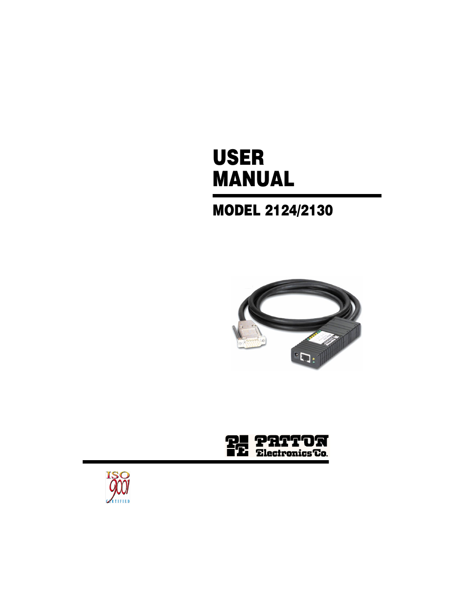 Patton electronic 2130 User Manual | 24 pages