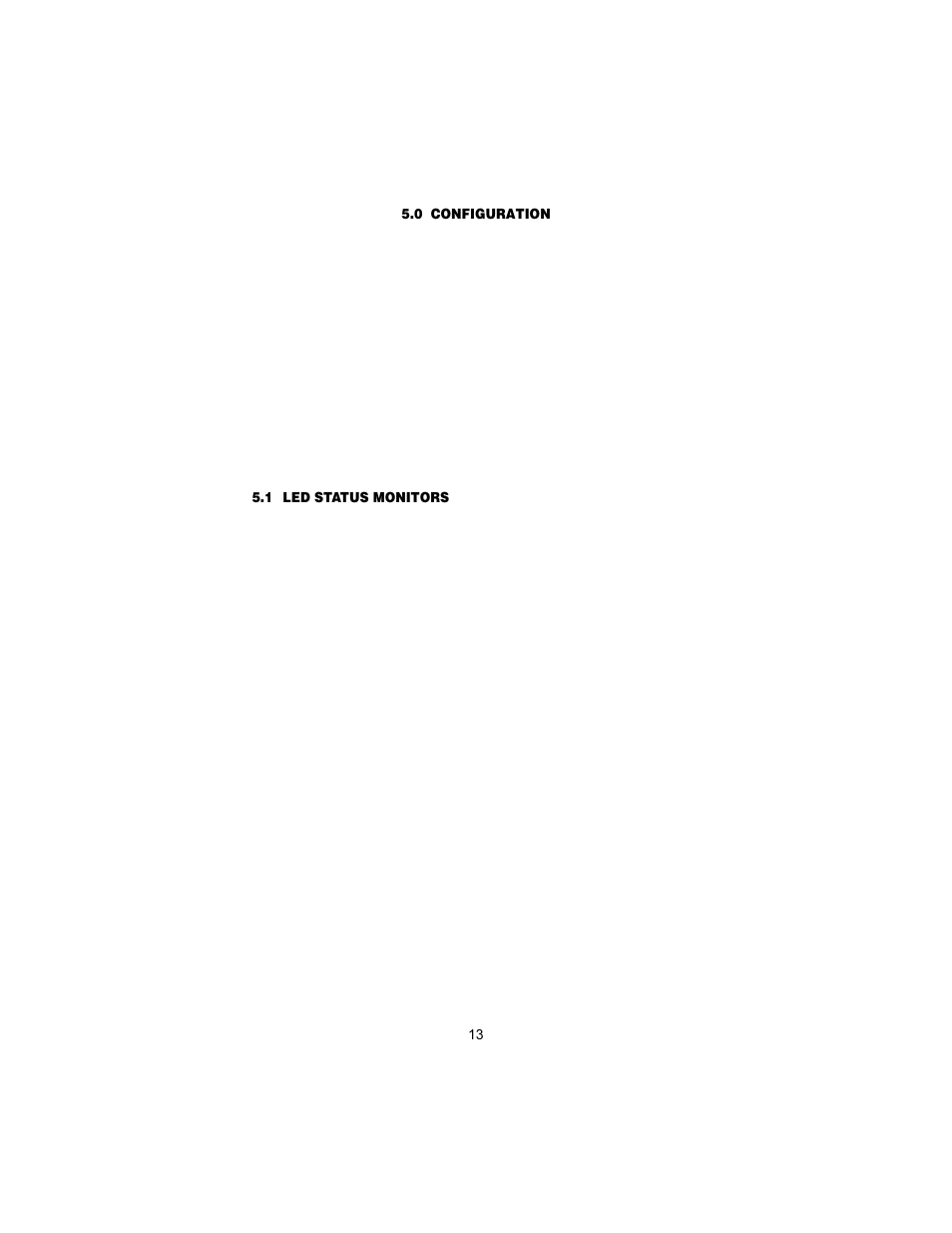 0 configuration, 1 led status monitors, Lan side leds | Patton electronic 2130 User Manual | Page 14 / 24