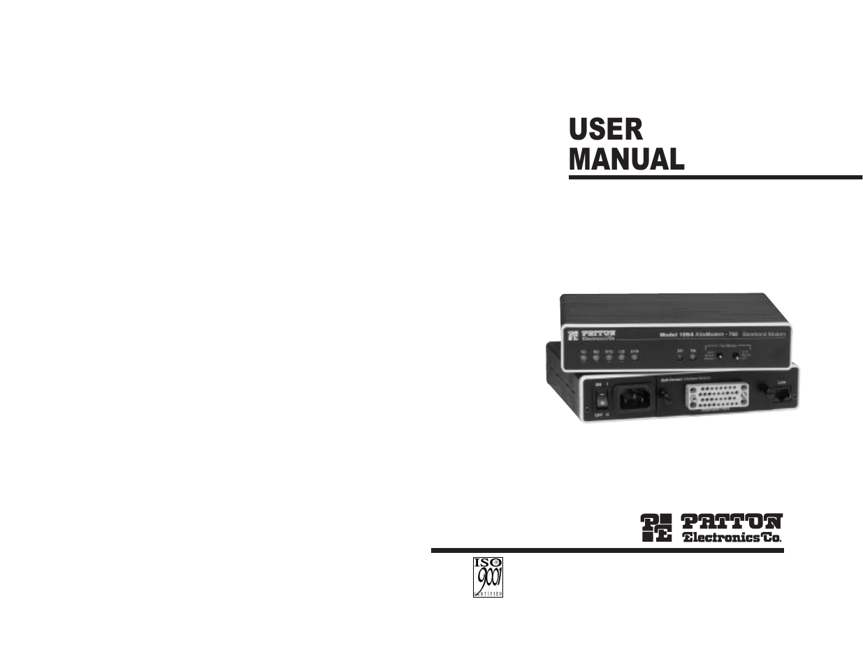 Patton electronic 1094 User Manual | 13 pages