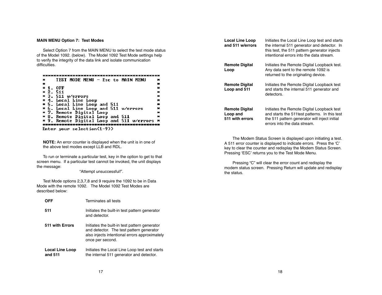 Patton electronic 1092 User Manual | Page 18 / 40