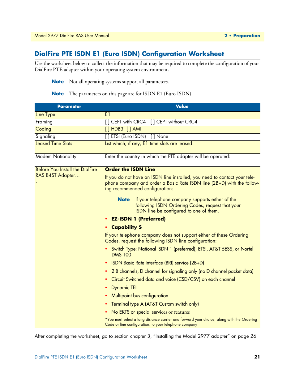 Patton electronic DIALFIRE 2977 User Manual | Page 21 / 59